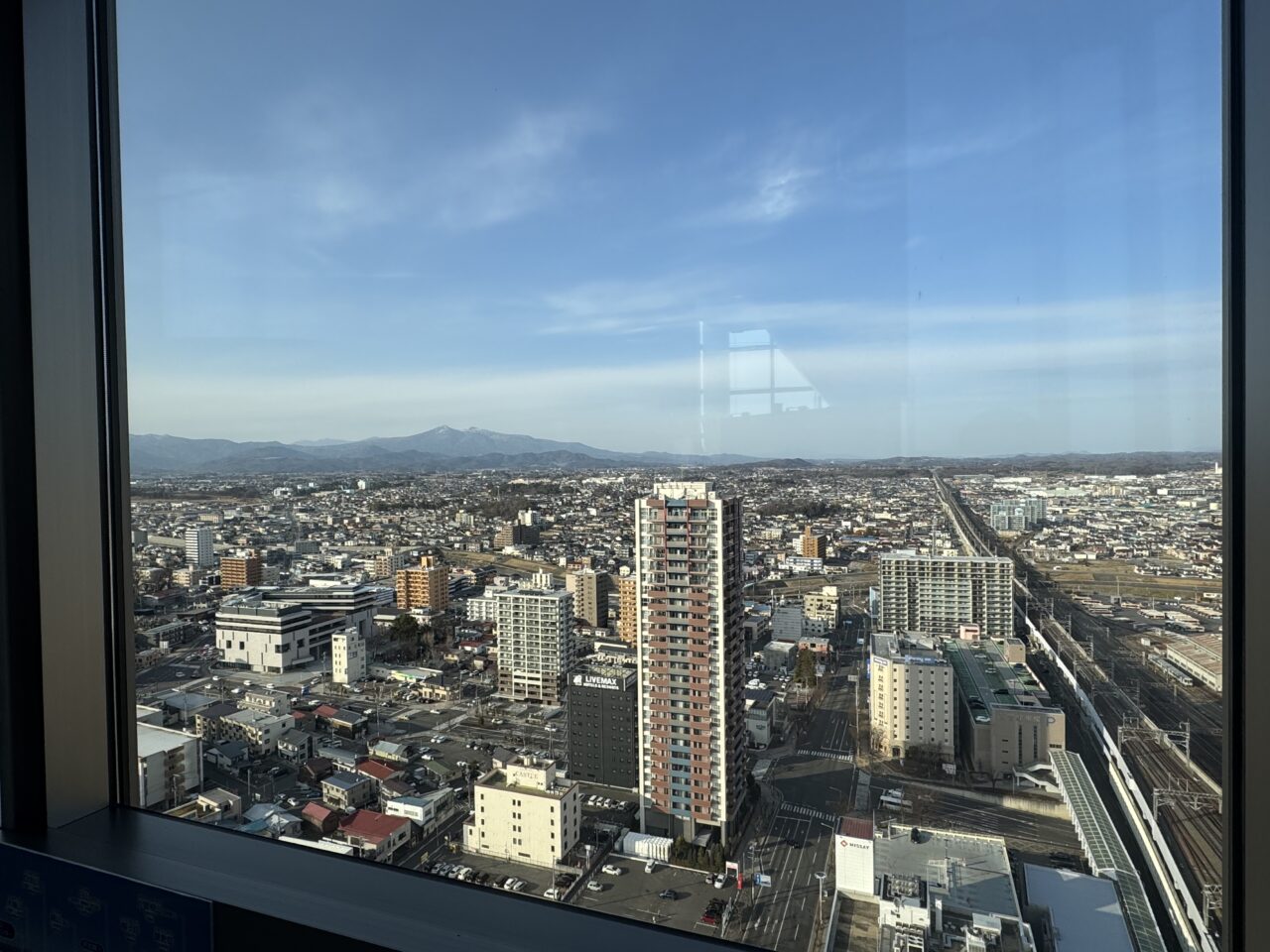 2026年ふれあい科学館からの景色北向き