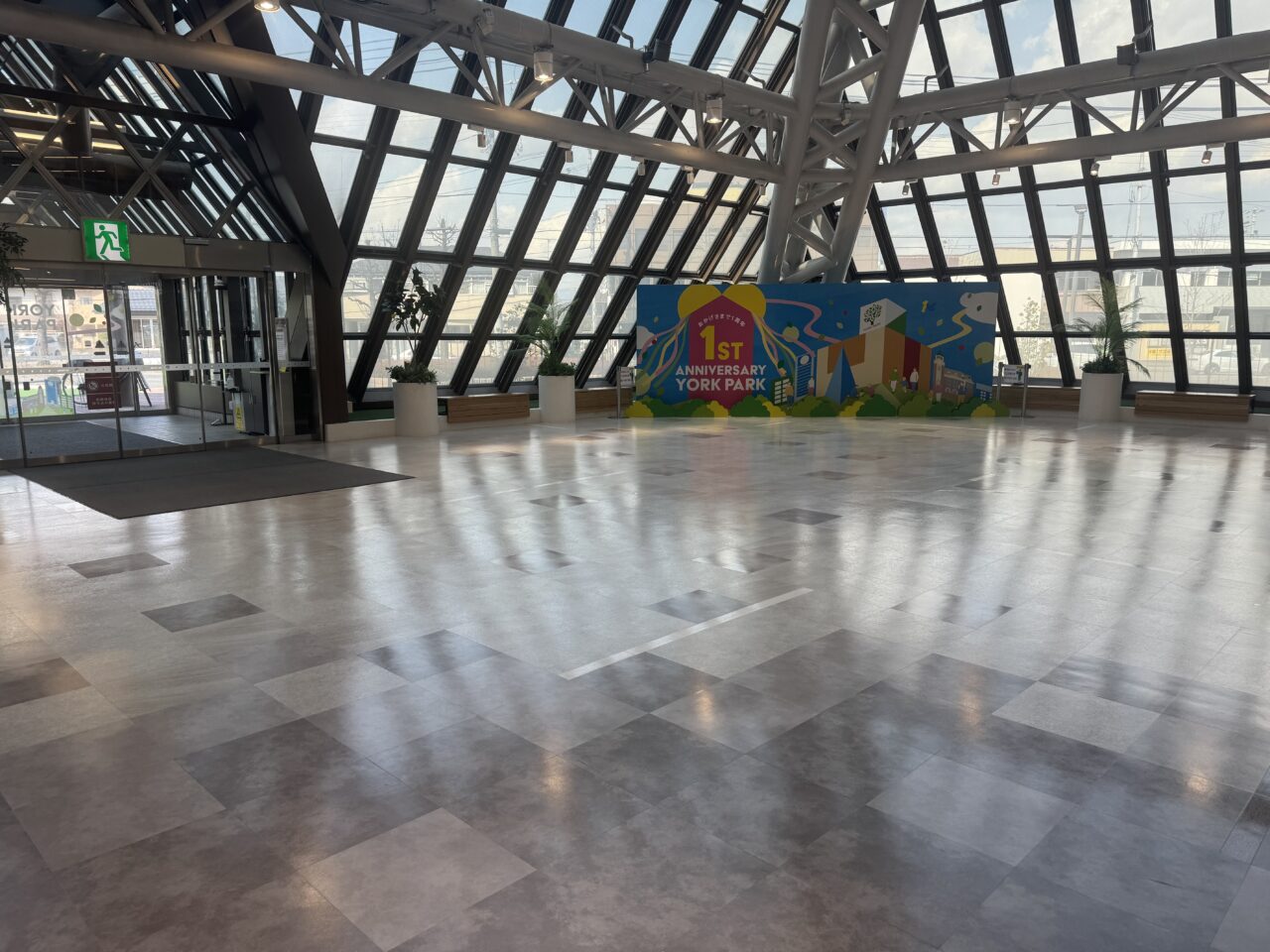 2026年ヨークパークの広場