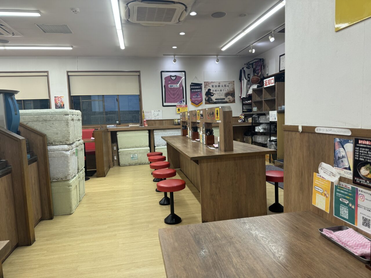 2026年5月のすた丼郡山安積店の店内