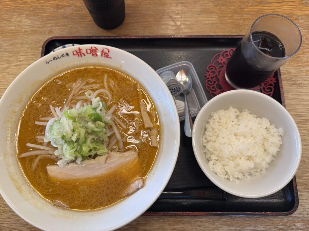 2026年7月ら～めん工房味噌屋のランチセット