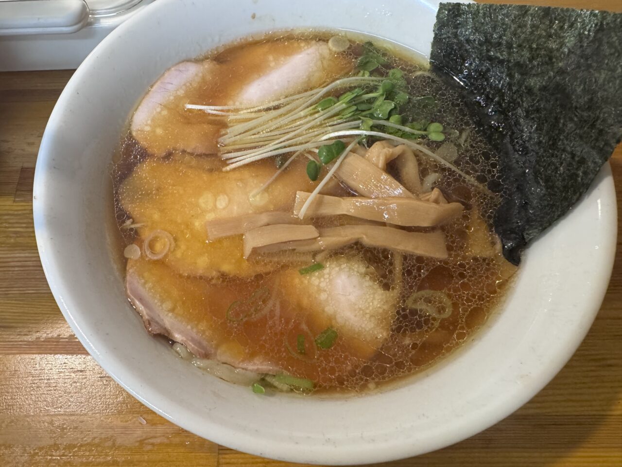 2026年8月白河ラーメンやまだの中華そば