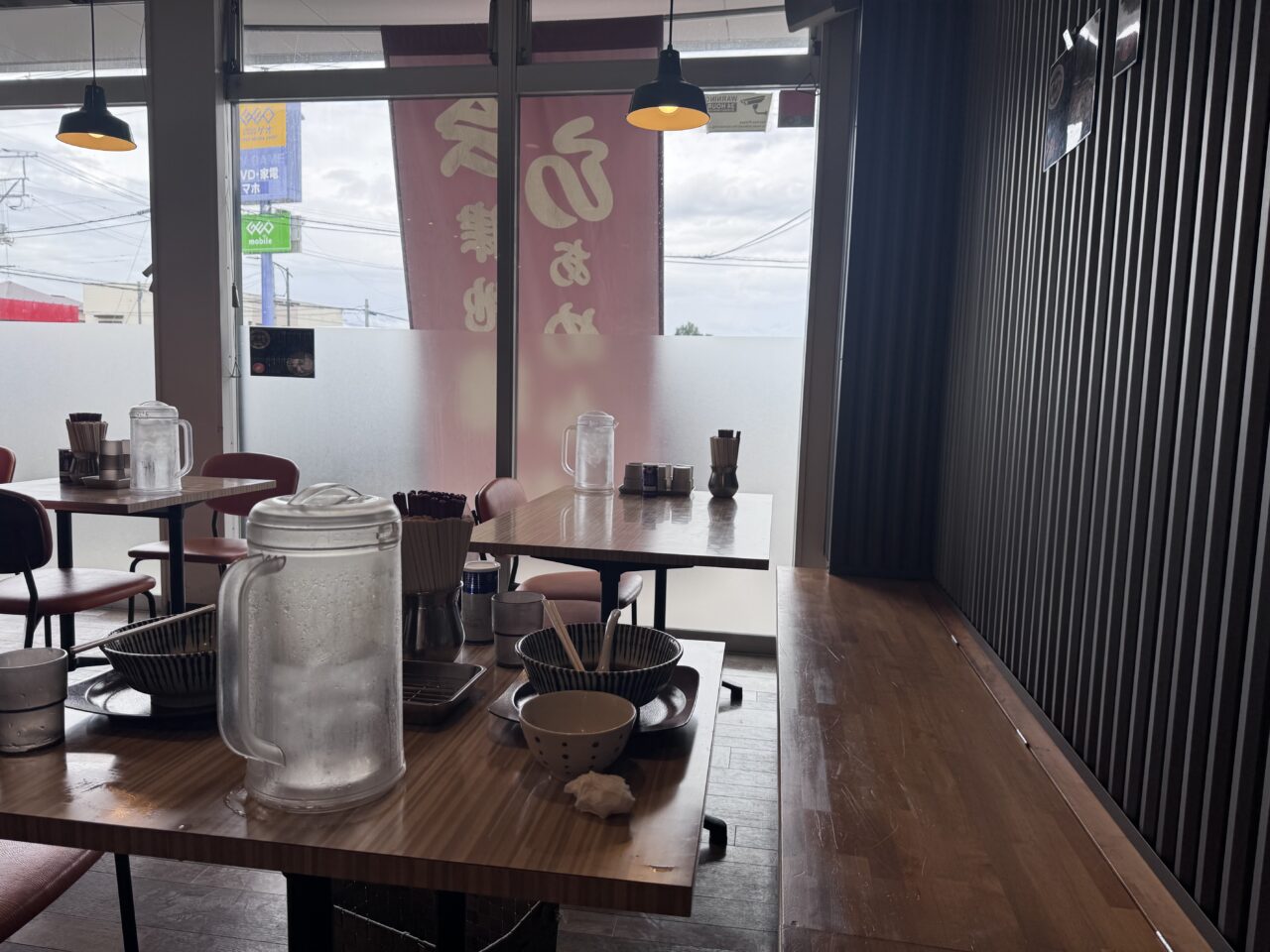 2026年8月おかむらの店内