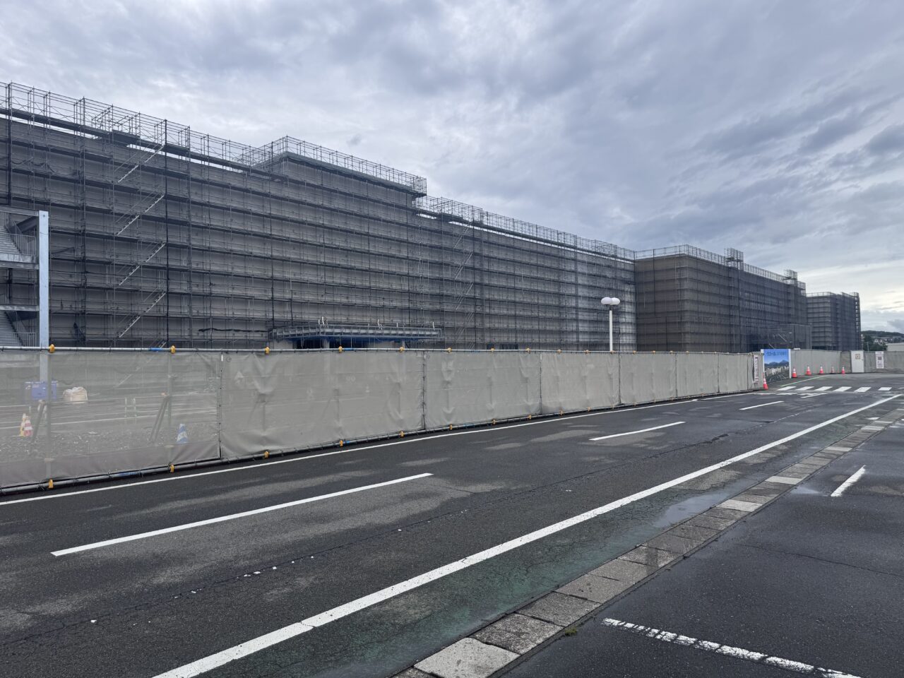 2026年8月イオンモール郡山の工事状況01