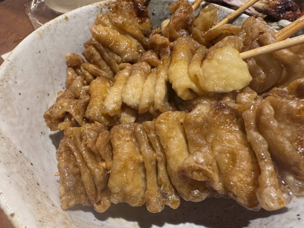 2026年8月のとりいちずのかわ串