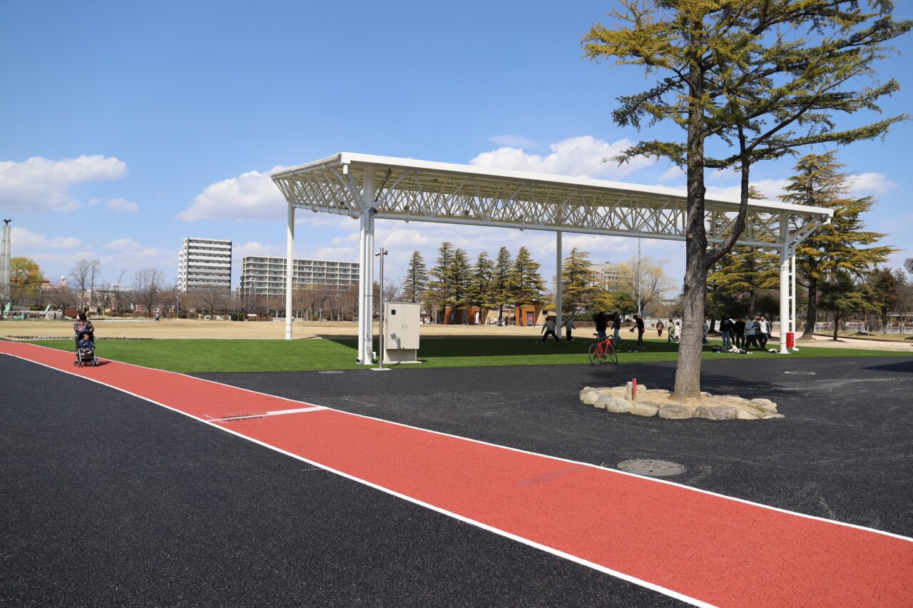 開成山公園のフリー画像
